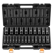 Smūginių galvučių rinkinys VEVOR 1/2"-26PC/DEEP LH-2126D, 26 dalių