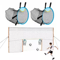 VEVOR Futbolo vartai 2,72 x 1,51 m kiemui