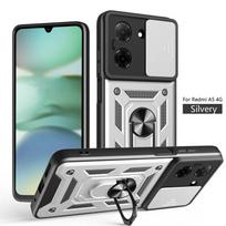 For Xiaomi Redmi A5 4G Case Slide Camera Lens Armor Cover for RedmiA5 Readmi Redmy A5 A 5 5A 4G Car Magnetic Ring Holder Coque For Redmi A5 4G blue