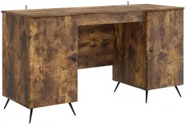 Stalas Dūminio ąžuolo 142,5 x 50 x 75 cm Apdirbta mediena