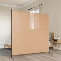 Vieno panelio kambario skaidytuvas Smėlio 175 x 180 cm Audinys