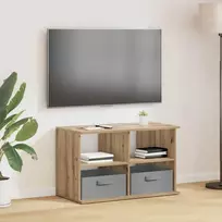 TV staliukas Televizoriaus stovas 79 x 40 x 48 cm Amatininkų ąžuolas