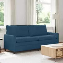 Sofa Mėlyna 196 x 81 x 87,5 cm Aksomas