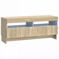 TV staliukas LED televizoriaus spintelė EDE 100 x 35 x 43 cm Sonoma ąžuolas