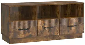 TV staliukas Televizoriaus spintelė Dūminio ąžuolo 102 x 34,5 x 47 cm