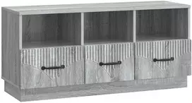 TV staliukas Televizoriaus spintelė Pilka sonoma ąžuolo 102 x 34,5 x 47 cm