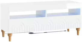 TV staliukas LED televizoriaus spintelė ALKMAAR 100 x 35 x 43 cm