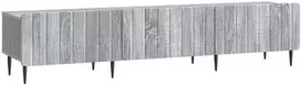TV staliukas Televizoriaus spintelė Pilka sonoma ąžuolo 147 x 34,5 x 32 cm