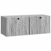 TV staliukas Sieninė TV spintelė Pilka sonoma ąžuolo 78,5 x 31 x 30 cm