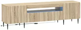 TV staliukas LED televizoriaus spintelė ZWOLLE 153 x 35 x 43 cm