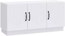 TV staliukas Televizoriaus spintelė Balta 99 x 34,5 x 47 cm Apdirbta mediena