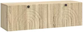 TV staliukas Sieninė TV spintelė Sonoma ąžuolas 98 x 31 x 30 cm