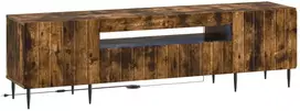 TV staliukas LED televizoriaus spintelė ZWOLLE 153 x 35 x 43 cm