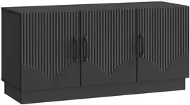 TV staliukas Televizoriaus spintelė Juoda 99 x 34,5 x 47 cm Apdirbta mediena