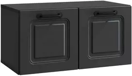 TV staliukas Sieninė TV spintelė Juoda 59,5 x 31 x 30 cm Apdirbta mediena