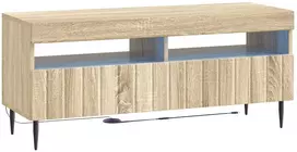 TV staliukas LED televizoriaus spintelė ZWOLLE 100 x 35 x 43 cm