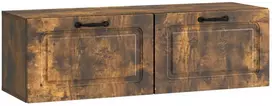 TV staliukas Sieninė TV spintelė Dūminio ąžuolo 98 x 31 x 30 cm