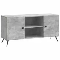 TV staliukas Televizoriaus spintelė 102 x 34,5 x 50 cm Betono pilka