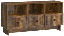 TV staliukas Televizoriaus spintelė Dūminio ąžuolo 102 x 34,5 x 50 cm