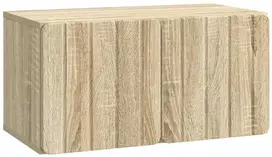 TV staliukas Sieninė TV spintelė 59,5 x 31 x 30 cm Sonoma ąžuolas