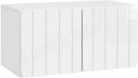 TV staliukas Sieninė TV spintelė 59,5 x 31 x 30 cm Itin blizgi balta