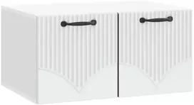 TV staliukas Sieninė TV spintelė Balta 59,5 x 41 x 30 cm Apdirbta mediena