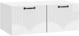 TV staliukas Sieninė TV spintelė Itin blizgi balta 78,5 x 41 x 30 cm