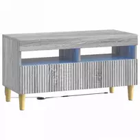 TV staliukas LED televizoriaus spintelė ARNHEM 81 x 35 x 43 cm Pilka Sonoma