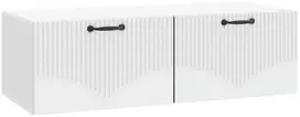 TV staliukas Sieninė TV spintelė Balta 98 x 41 x 30 cm Apdirbta mediena