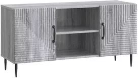 TV staliukas Televizoriaus spintelė Pilka sonoma ąžuolo 102 x 34,5 x 50 cm