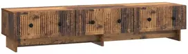 TV staliukas Televizoriaus spintelė 147 x 34,5 x 30 cm Sendintos medienos