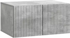 TV staliukas Sieninė TV spintelė 59,5 x 41 x 30 cm Betono pilka