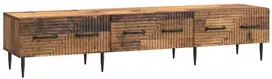 TV staliukas Televizoriaus spintelė Sendintos medienos 147 x 34,5 x 30 cm