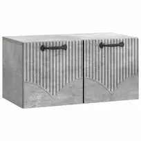 TV staliukas Sieninė TV spintelė Betono pilka 59,5 x 31 x 30 cm