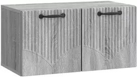 TV staliukas Sieninė TV spintelė Pilka sonoma ąžuolo 59,5 x 31 x 30 cm