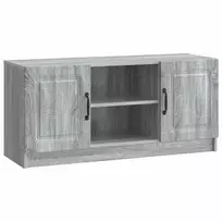 TV staliukas Televizoriaus spintelė Pilka sonoma ąžuolo 102 x 34,5 x 47 cm