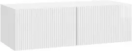 TV staliukas Sieninė TV spintelė 98 x 41 x 30 cm Itin blizgi balta