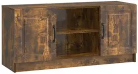 TV staliukas Televizoriaus spintelė Dūminio ąžuolo 102 x 34,5 x 47 cm