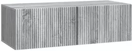 TV staliukas Sieninė TV spintelė 98 x 41 x 30 cm Pilka sonoma ąžuolo