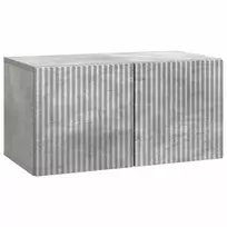 TV staliukas Sieninė TV spintelė 59,5 x 31 x 30 cm Betono pilka