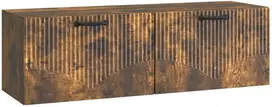 TV staliukas Sieninė TV spintelė Dūminio ąžuolo 98 x 31 x 30 cm
