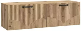 TV staliukas Sieninė TV spintelė 98 x 31 x 30 cm Artisano ąžuolo