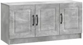 TV staliukas Televizoriaus spintelė Betono pilka 99 x 34,5 x 47 cm