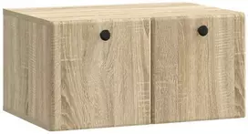 TV staliukas Sieninė TV spintelė 59,5 x 41 x 30 cm Sonoma ąžuolas