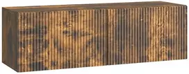 TV staliukas Sieninė TV spintelė 98 x 31 x 30 cm Dūminio ąžuolo