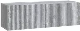 TV staliukas Sieninė TV spintelė 98 x 31 x 30 cm Pilka sonoma ąžuolo
