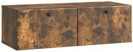 TV staliukas Sieninė TV spintelė 98 x 41 x 30 cm Dūminio ąžuolo