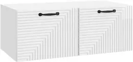 TV staliukas Sieninė TV spintelė Itin blizgi balta 78,5 x 41 x 30 cm