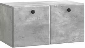 TV staliukas Sieninė TV spintelė 59,5 x 31 x 30 cm Betono pilka