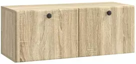 TV staliukas Sieninė TV spintelė 78,5 x 31 x 30 cm Sonoma ąžuolas